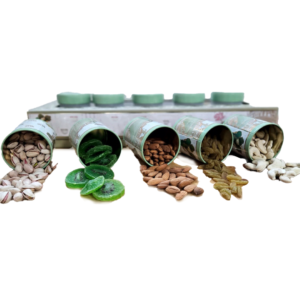 California Almonds | Jumbo Cashew | Long Raisins | Pista | Kiwi